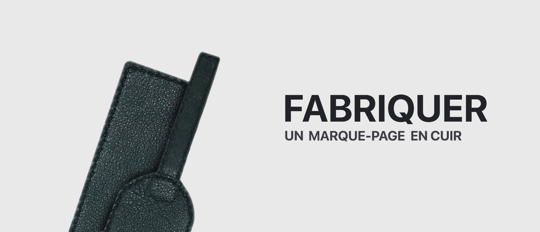 MARQUE-PAGE CUIR